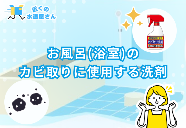 お風呂(浴室)のカビ取りに使用す
