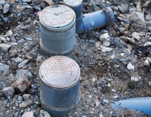 屋外の排水桝が原因であることも
