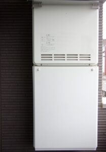 動力がガスの給湯器