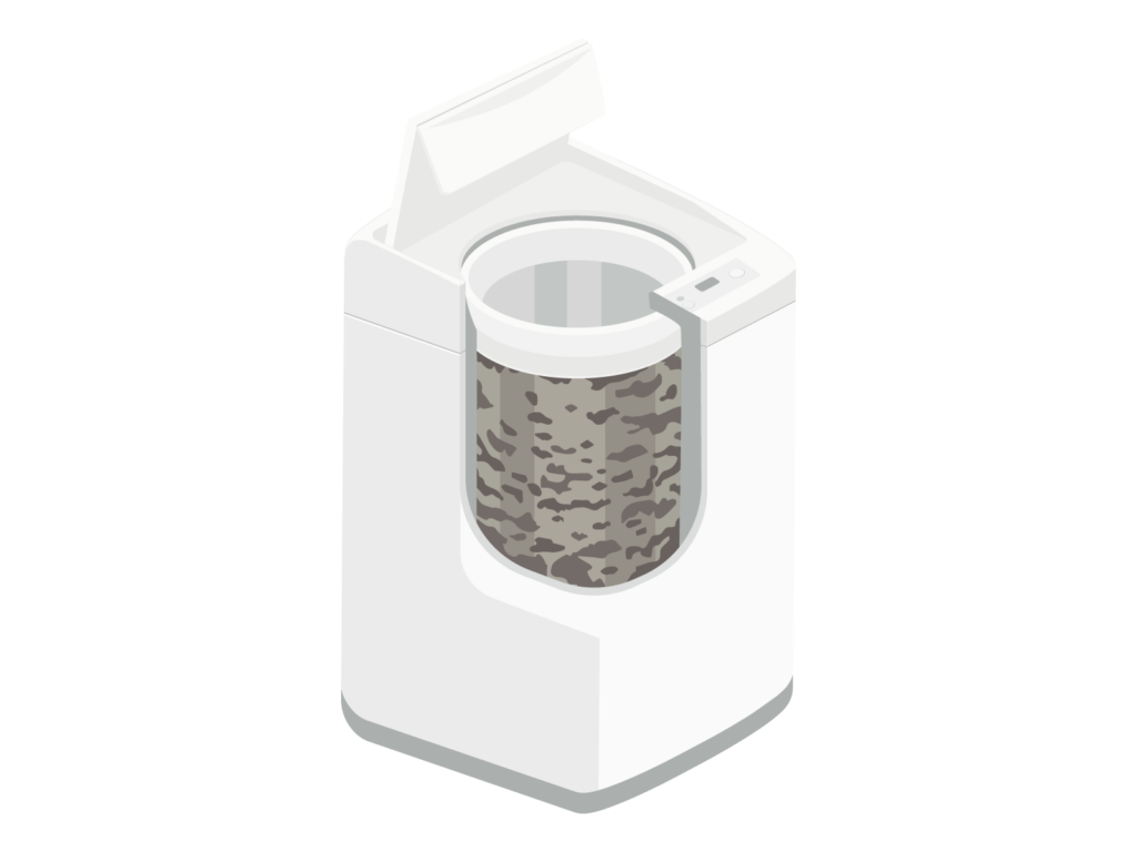 小銭はどこに入り込む？洗濯機内部の仕組み