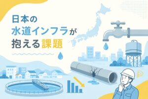 日本の水道インフラが抱える課題
